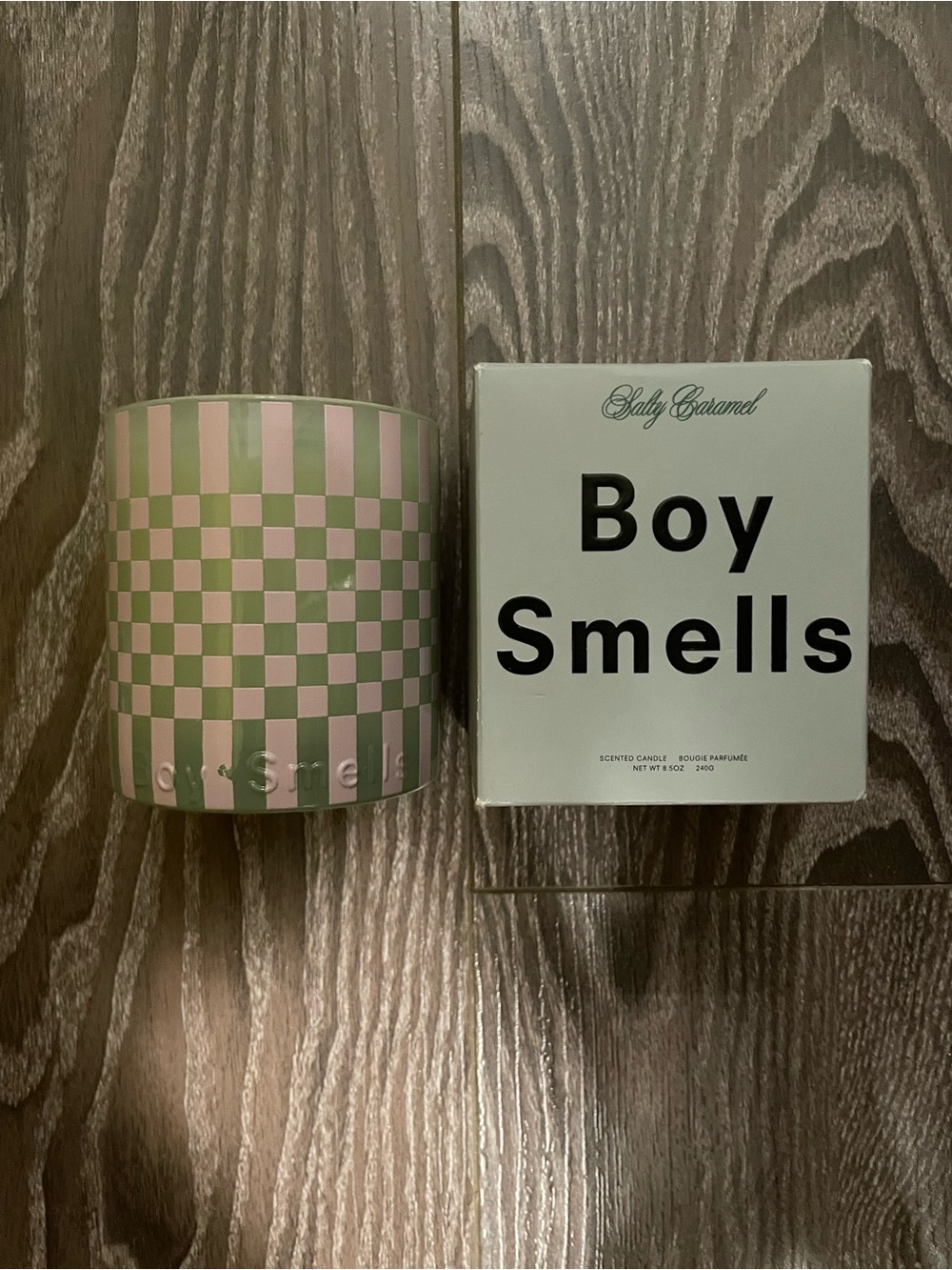 Boy Smells “Salty Caramel” Scented Candle